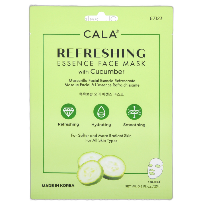 Cala Refresh Essence Face Mask Cucumber 1 Sh