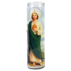 Religious Candle San Judas Tadeo 6 Oz
