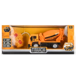 Cement Mixer Truck In Window Box 8.25 In