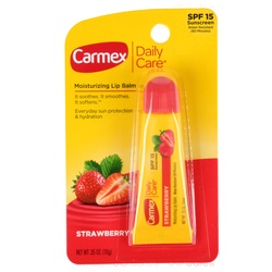 Carmex Moist Lip Balm Strawberry Spf15 .35 Oz