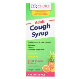 Drx Choice Adult Cough Syrup Frt Punch 4 Oz