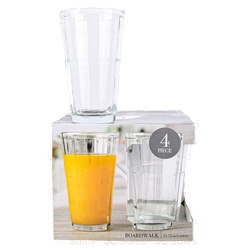 Boardwalk Glass Cup 15.75 Oz 4 Pk