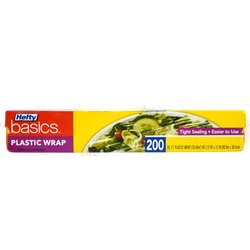Hefty Plastic Wrap Clear 200 Sq Ft