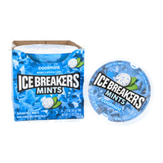 Ice Breakers Mints Cool Mint Flavored 1.5 Oz
