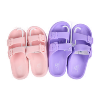 Women'S Double Strap Sandals Asst Color & Size