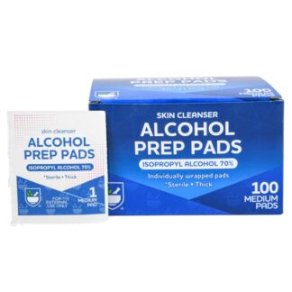 Alcohol Prep Pads 100 Ct