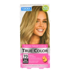 Lucky Permanent Hair Color Creme #70 Dark Blonde