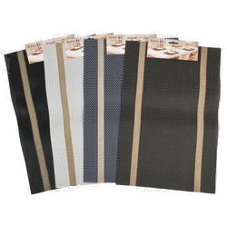 Rectangle Textilene Placemat Asst Color 11.8X17.7 In