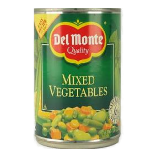 Del Monte Mixed Vegetables 8.25 Oz