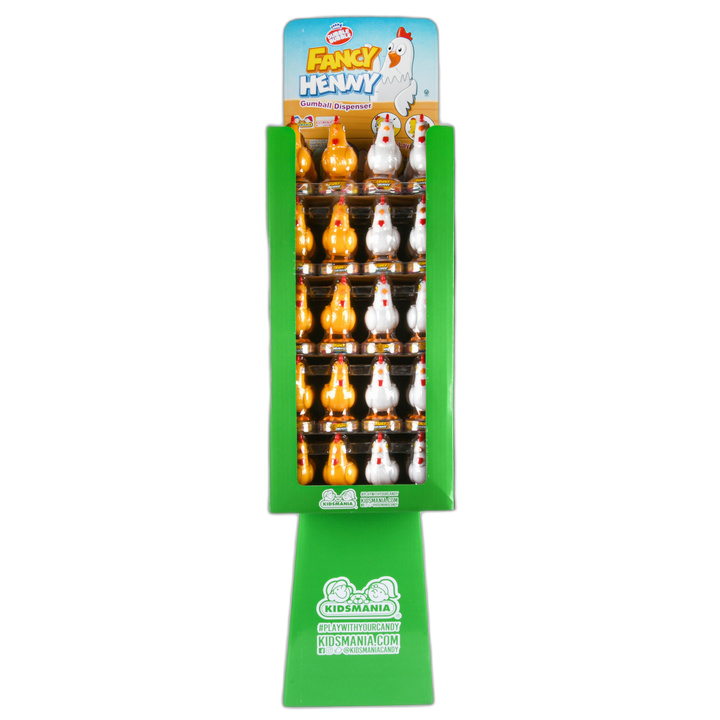 Dubble Bubble Fancy Henny Gumball Dispenser .53 Oz Disp