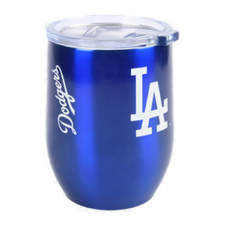 La Dodgers Stainless Steel Tumbler Curved 16 Oz