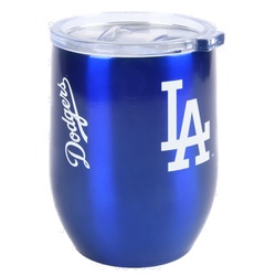 La Dodgers Stainless Steel Tumbler Curved 16 Oz