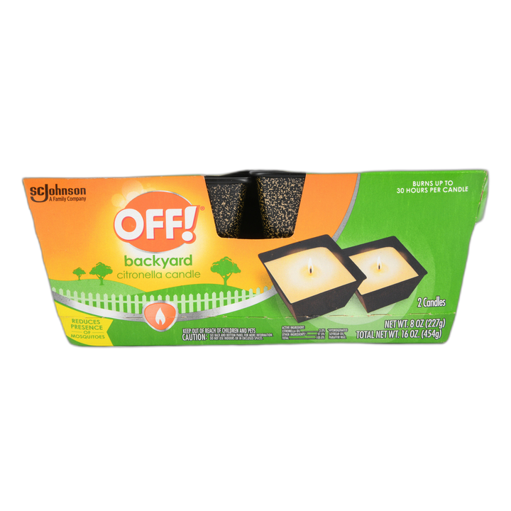 Off! Citronella Candles 2 Pk