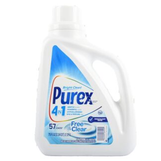 Purex Liquid Laundry Detergent Free Clear 75 Oz
