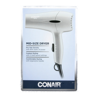 Conair Mid-Size Hair Dryer 1875 W