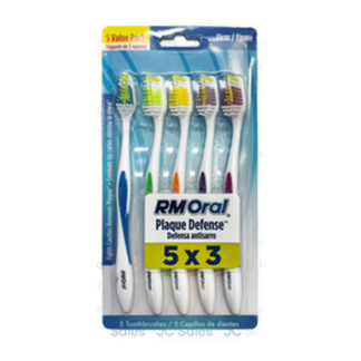 Rm Oral Toothbrushes Firm 5 Pk