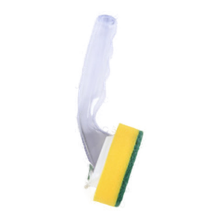 Soap Dispensing Dish W/ Scrub