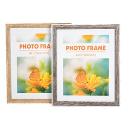 Photo Frame Wooden Asst Color 8X10 In