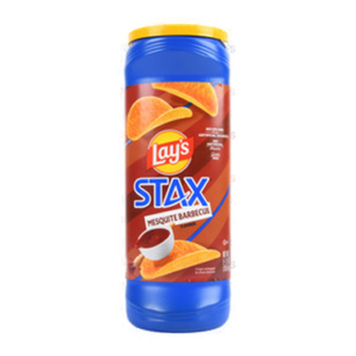 Lay'S Stax Mesquite Bbq Chips 5.5 Oz