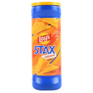 Lay'S Stax Cheddar Chips 5.5 Oz