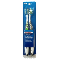 Deep Clean Toothbrush Soft 2 Ct