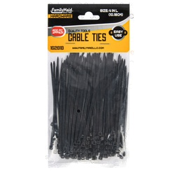 Long Cable Ties Black 4 In 200 Pc