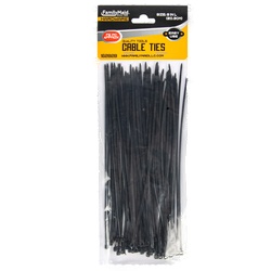 Long Cable Ties Black 8 In 75 Pc