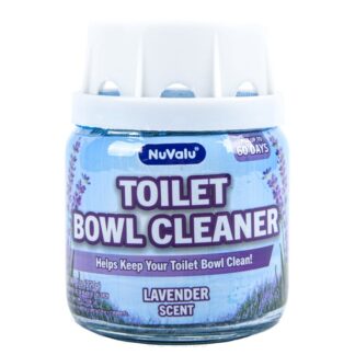 Nuvalu Toilet Bowl Cleaner Lavender 8 Oz In Glass Jar