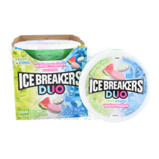 Ice Breakers Duo Sg Fr Mints Frt+Cool Watermln 1.5 Oz