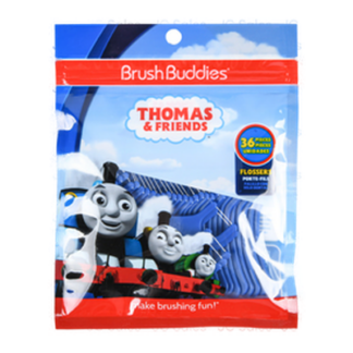 Thomas&Friends Kids Flossers Bubble Gum Flv 36 Ct