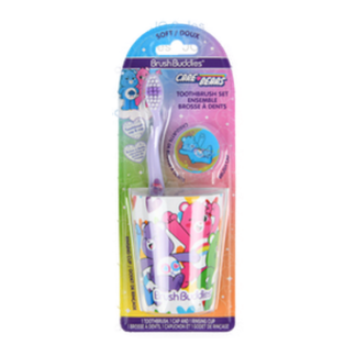 Care Bears Buddies Manual Cup W/Toothbrush Set