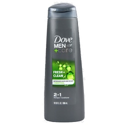 Dove Men+Care Shamp+Cond Fresh Clean 12 Oz