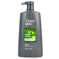 Dove Men+Care Shamp+Cond Fresh Clean 25.4 Oz