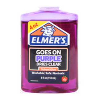 Elmer'S School Glue Washable Purple 4 Oz
