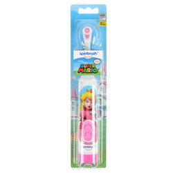 Spinbrush Battery Toothbrush Princess Peach Soft