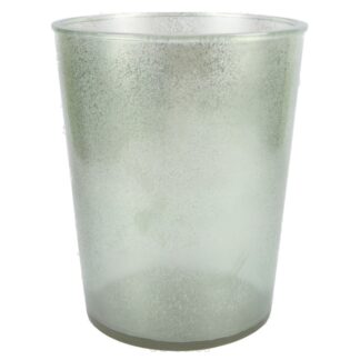 Athena Wastebasket Silver