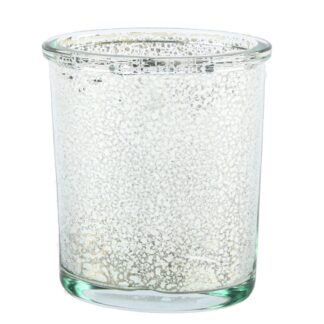 Athena Toothbrush Glass Holder Silver