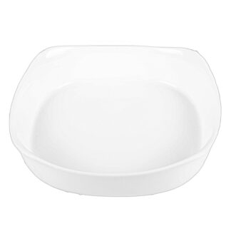 Smart Cuisine Bake Dish White 8X8 In