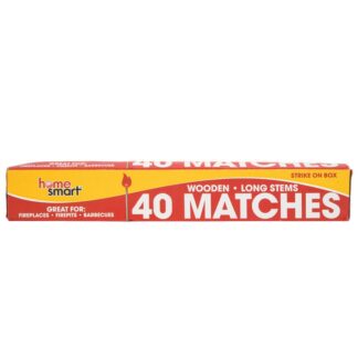 Long Wooden Matches 40 Ct