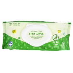 Baby Wipes Sensitive Riteaid 7X6.8 In 64 Ct