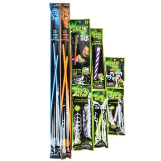 Glow Sticks Asst Floor Display