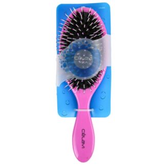 Celavi Aqua Boar Bristle Hair Brush Asst Colors