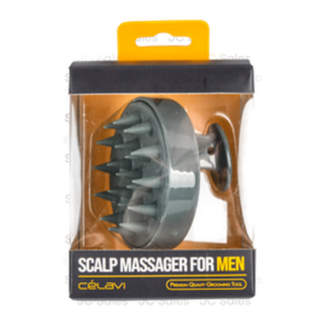 Celavi Men'S Scalp Massager Gray