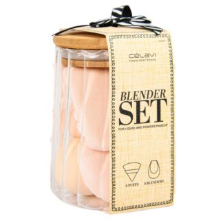 Celavi Blender Set Puffs & Blenders Jar Set 8 Pc