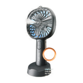 Portable Handheld Misting Fan Usb Powered Gray