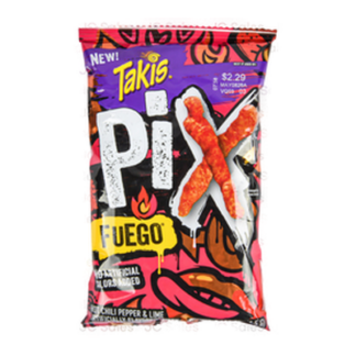 Takis Pix Fuego Corn Snack 2.87 Oz