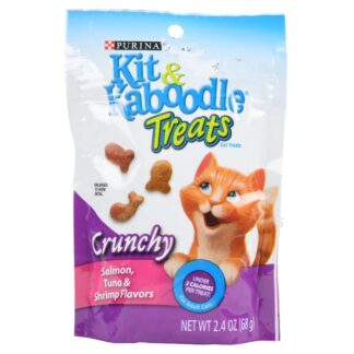 Purina Kit & Kaboodle Cat Treats Salmon & Tuna 2.4 Oz