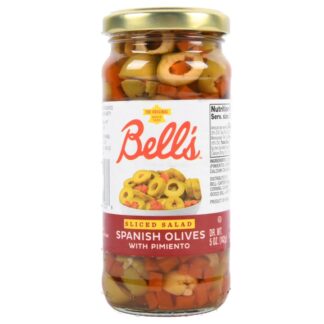 Bell'S Sliced Salad Spanish Olives W/Pimiento 5 Oz