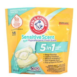 Arm & Hammer Paks 5In1 Sensitive Scent 14 Ct