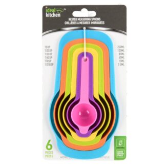 Ideal Kitchen Nested Measuring Spoons 6 Pc